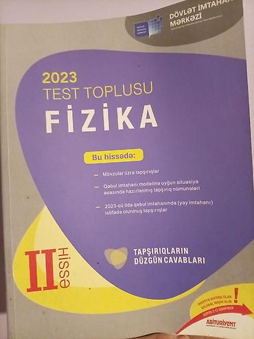 qalin teker velosiped: Məhsul: “2023 Test Toplusu – Fizika”, II hissə (Dövlət İmtahan — 1
