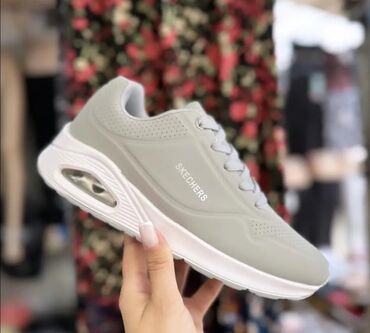 levis patike zenske: Skechers, color - Grey