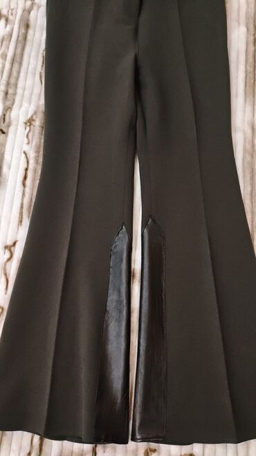 женские спортивные костюмы плащевки: Qadın şalvarı – qara rəng, qələm kəsimli üst hissə və aşağıya doğru