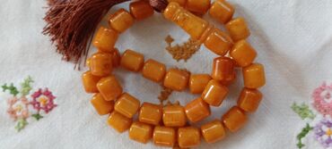 Təsbehlər: Endirim!!! 100% təbii bütöv daş kəhrəba — 20