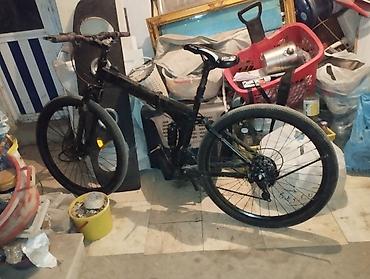 velosiped kameri: Şəhər və yüngül off-road üçün dağ velosipedi - Rəng: qara - Çərçivə — 1