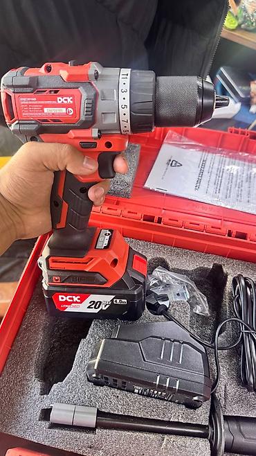 black decker: Аккумуляторная ударная дрель‑шуруповёрт DCK (модель — 3
