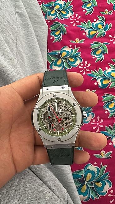 jacob co: Часы Hublot Classic Fusion Skeleton - Корпус: сталь, шестигранные — 1