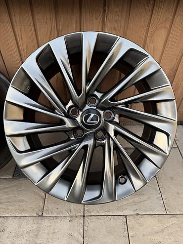 машина 14: Литые Диски R 18 Lexus, Комплект, отверстий - 5, Б/у — 6