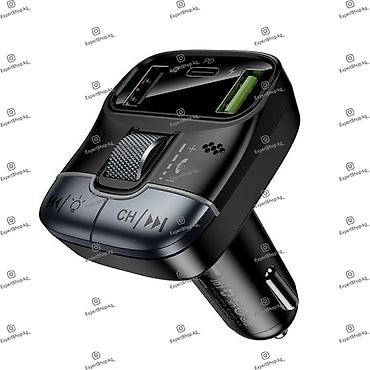 bluetooth модулятор: Модулятор Hoco DFM02 — автомобильный FM-трансмиттер с функцией быстрой — 4