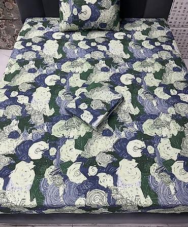 Комплекты постельного белья: Постельное бельё 100% хлопок, постельное бельё, нш адрес Боконбаево на — 17