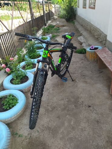 велосипеды скарасной: Велосипед сатылат. Абалы жаңыдай эле. Тоолу жерде жүргөнгө