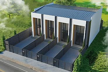 2026: Таунхаус 2 этажа + свой двор и терраса | White Box в подарок + — 2