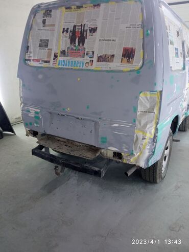 Avtoservis, nəqliyyatın təmiri: Mikroavtobus kuzov və salon bərpası xidməti - Tam kuzov rənglənməsi — 9