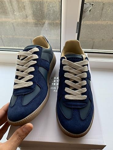 armani часы: Мужские кроссовки, 40, 41, 42, Maison Martin Margiela, Новый, цвет - Синий, Самовывоз, Бесплатная доставка, Платная доставка — 3