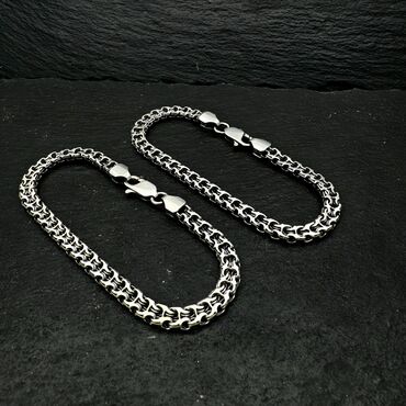 Серебряные цепочки: Серебряная цепь «Рамзес» 140 гр, 60 см Ручная работа, серебро 925 — 18