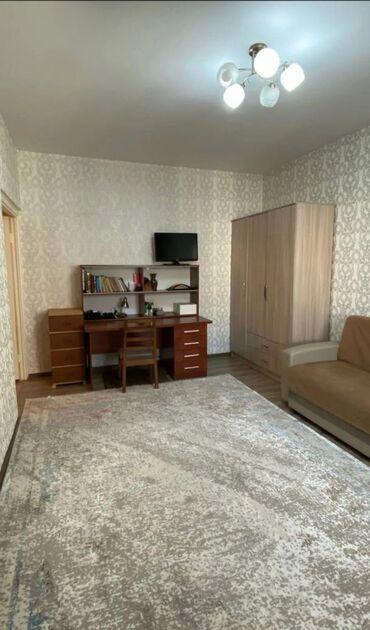 тоголок молдо фрунзе: 1 комната, 35 м², 105 серия, 6 этаж, Косметический ремонт