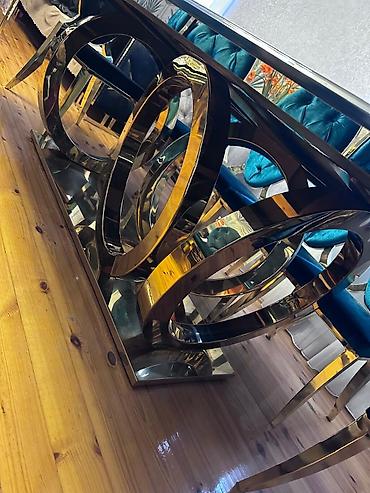 mebel stullar: Qonaq otağı üçün, Yeni, Kvadrat masa — 2