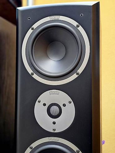 Zvučnici i stereo sistemi: Magnat Vector 77 – par podnih hi‑fi zvučnika - Konstrukcija: 3‑way — 4