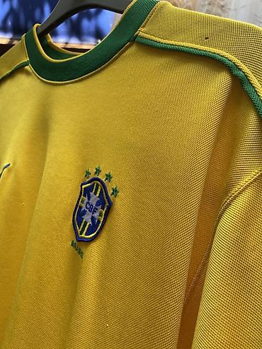 роналдо: 🇧🇷 ⚽️ Оригинальная винтажная футболка сборной Бразилии "ЧМ по — 6