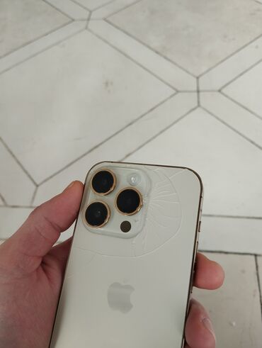 ayfon 7s: IPhone 14 Pro, 256 GB, Matte Gold, Simsiz şarj, Face ID, Sənədlərlə