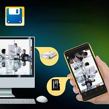 Oprema za video nadzor: SAT kamera 1080P 2K 4K wifi na baterije bežična, do 128GB. H.264-1080P — 6