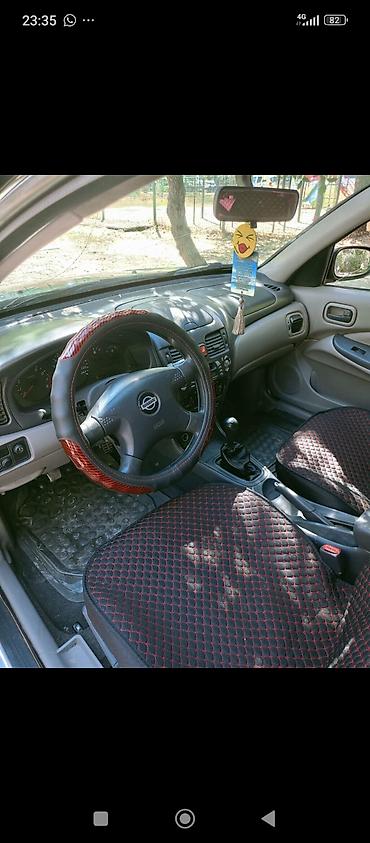 электр авто: Nissan Almera: 2002 г., 1.5 л, Кол менен иштөөчү, Бензин, Хетчбек — 4