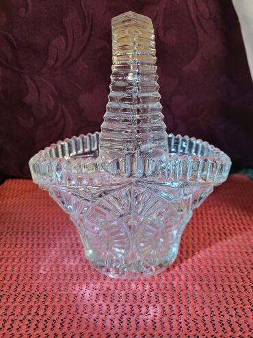 Kante: Korpa nova perfektan rad,ceska 70te. Korpa je cela od stakla. sve — 1