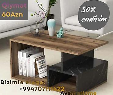 mdf material: Düz masa, Açılmayan, Təkərsiz, MDF, Zəmanətsiz — 1