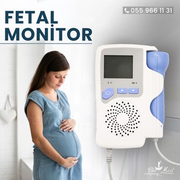 havanın temperaturunu ölçən cihaz: Fetal Doppler hamiləlik dövründə fetusun ürək döyüntülərini izləmək