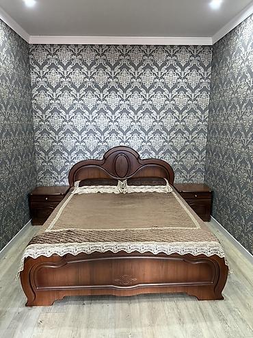 детиский мебел: Спальный гарнитур, Б/у, Двуспальная кровать, Белоруссия, МДФ, Самовывоз, цвет - Коричневый — 1