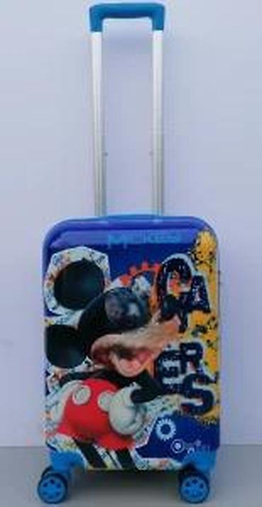 Rančevi, torbe i koferi: Dečiji set kofera – Mickey Mouse dizajn - Set od 2 kofera: veći i — 24