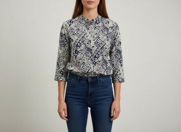 sukienka tunika boho: Women's blouse, size M