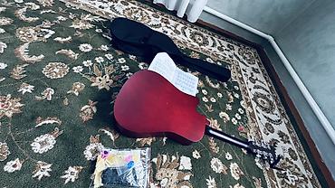 Гитары: Акустическая гитара 40" с вырезом (cutaway), цвет – натуральный — 7