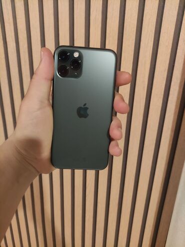 айфон 11 про макс: IPhone 11 Pro, 64 ГБ, Matte Midnight Green