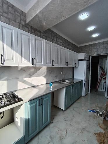 Sifarişlə mətbəx mebeli: Sifarişlə mətbəx dəsti, Özü çəkən petlələr, MDF, Kredit var, Pulsuz çatdırılma — 5