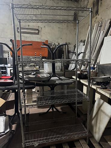 doner bicagi: Peşəkar iaşə avadanlıqları dəsti - Paslanmayan poladdan iş masası — 8