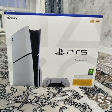 PS5 (Sony PlayStation 5): Абсолютно новый PLAYSTATION 5 SLIM с гарантией 12месяцев.1ТБ