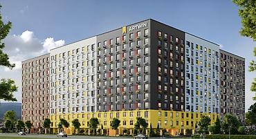 artwin: 2 комнаты, 65 м², АЮ Гранд Элитка, 11 этаж, ПСО (под самоотделку) — 1