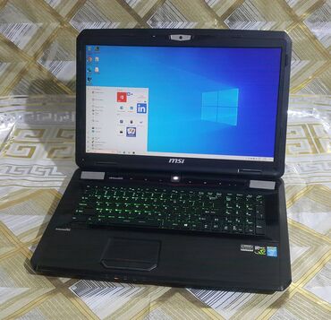 operativ yaddaş: MSI, 17.3 ", Intel Core i7, 1 TB