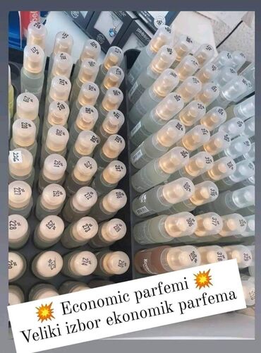 Parfemi: Economic parfemi 350 dinara 1 parfem Ili 950 dinara 3 parfema