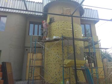 Фасадные работы: Ремонт фасада, Утепление фасада, Фасадный декор | Молдинг, Балясины, Туникафон | Декоративный кирпич, Сухой травертин, Алюкобонд | Penoplex, Минеральная вата, Пенопласт Больше 6 лет опыта — 8