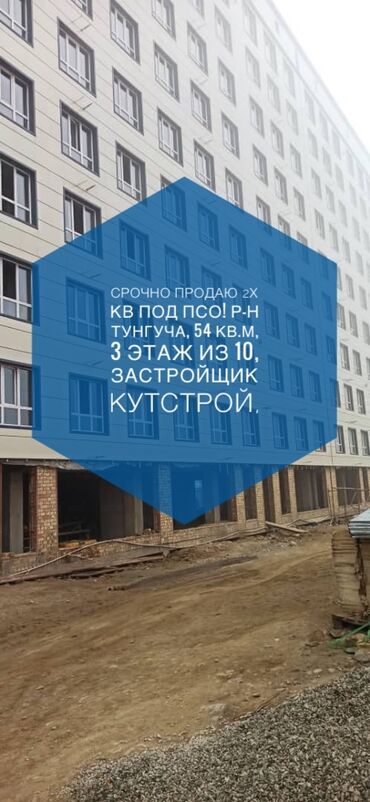 куплю каток in Кыргызстан | АРЕНДА ТРАНСПОРТА: Элитка, 2 комнаты, 54 кв. м