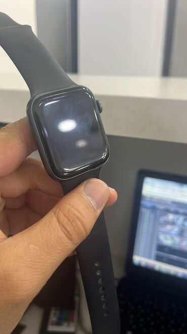 apl: İşlənmiş, Smart saat, Apple, Аnti-lost, rəng - Qara