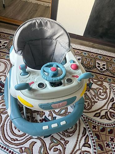 Детские ходунки Babywalker с игровой панелью - Удобное мягкое сиденье at lalafo.kg Детские ходунки Babywalker с игровой панелью - Удобное мягкое сиденье