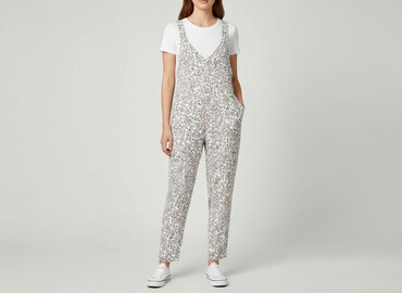 sandały na obcasie beżowe ccc: H&M, Women`s overall, size M