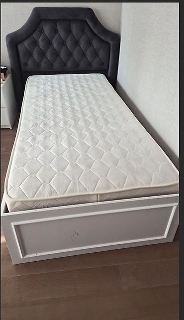 İşlənmiş, Təknəfərlik çarpayı, Bazasız, Matras ilə, Siyirməsiz, Azərbaycan lalafo.az -da İşlənmiş, Təknəfərlik çarpayı, Bazasız, Matras ilə, Siyirməsiz, Azərbaycan