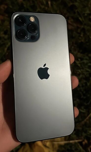 iphone 12 купить бу: IPhone 12 Pro, Колдонулган, 128 ГБ, Графит, Коргоочу айнек, Каптама, 76 %