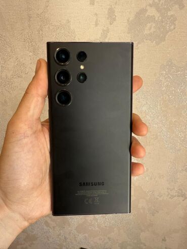 Samsung: Samsung Galaxy S23 Ultra, 256 GB, rəng - Qara, Düyməli, Sensor, Barmaq izi