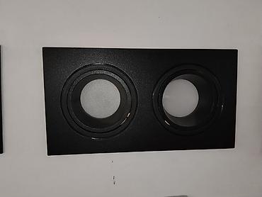 argb controller: Встраиваемый светильник двойной, поворотный, черный - Форм‑фактор — 1