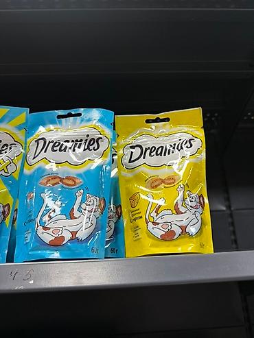 утки куплю: Лакомства для кошек Dreamies, упаковка 60 г. Ассортимент вкусов по — 4