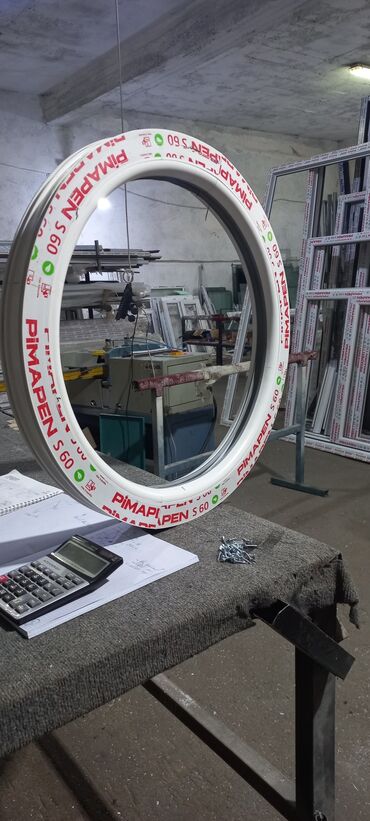 Plastik pəncərələr: Plastik Arkolu Pəncərə. Kəyfiyətli. SƏRFƏLİ — 2