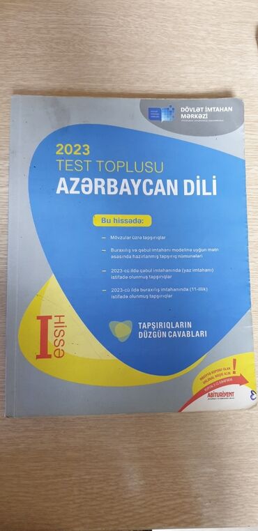 Velosiped ehtiyyat hissələri: Azərbaycan dili test toplusu 1-2 ci hissə. İkisi birlikdə alındıqda