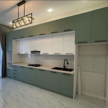 Sifarişlə mətbəx mebeli: Sifarişlə mətbəx dəsti, Özü çəkən petlələr, DSP, Kredit yoxdur, Ödənişli çatdırılma — 7