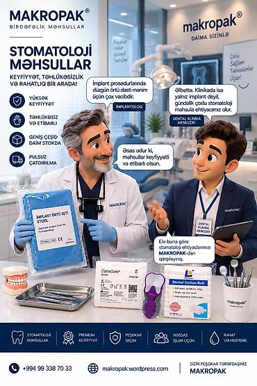 ofis ləvazimatları: 🦷 Stomatoloji klinikalar üçün keyfiyyətli məhsullar — düzgün seçim — 1